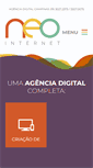 Mobile Screenshot of neointernet.com.br